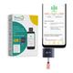 BeatO Smart Glucometer Kit (Mobile Connected Glucometer 1's + Test Strips 20's) - Blood Glucose Monitors/Strips