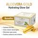 Eartho Essentials Hydrating Glow Gel - Aloevera Gold 50 gm - Face Gels