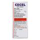 CECEL 125mg Dry Syrup 30ml - Bacterial Infections-Cep