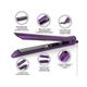 Alan Truman At-100 Tourmaline Ceramic Straightener - Purple 1's - Straighteners