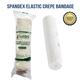 Safent Spandex Elastic Crepe Bandage (15 cm X 4.5 m) - Bandages
