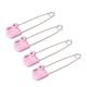 Farlin Rabbit Safety Pins -Pink 1's - Baby Grooming