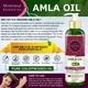 Morpheme Remedies Pure Amla Hair Oil 200 ml - Hair Oils
