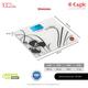 Eagle Digital Weighing Scale Slim Design (EEP-1002A) - White - Health Monitors And Equipment