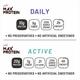 Max Protein Assorted Bar - Daily, Active (Pack of 8) - Nutritional Bars