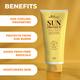 Satthwa Sun Protect SPF 50 PA +++ Water Based Sunscreen Cream 100 ml - Body Sunscreen
