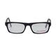 Vision Express 29428 Black Rectangle Eyeglasses (Including UV Blue Lens) 1's - Wearables Eye Glasses