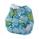 Bumberry Reusable Pocket Diaper with 1 Microfiber Insert - White Flowers on Blue - Diapers & Wipes