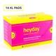 Heyday Organic and Natural Maxi Fluff (XL) Sanitary Pad 14's - Sanitary Napkins