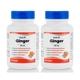 HealthVit Ginger 250 mg Capsules (Pack of 2 x 60's) - Herbal Dietary Supplement
