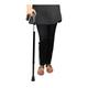 Entros Height Adjustable Aluminum Stick (EHS-928L) - Wheelchairs & Walking Sticks