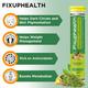 FixUpHealth Matcha Green Tea Effervescent Tablet - Lemon Flavour (Pack of 4 x 15s) 1's - Green/Herbal Teas