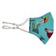 Livinguard Kids Street Face Mask (Rabbit Print) (XS) - Green (Pack of 1) - Face Mask