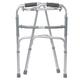 Entros Reciprocating Folding Walker - Silver (SC4005S) - Wheelchairs & Walking Sticks