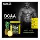 HealthVit Fitness BCAA Powder - Pineapple Flavour 200 gm - Bcaa Supplements