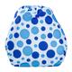 Bumberry Reusable Diaper Cover with 1 Wet Free Insert - Blue Dots - Diapers & Wipes