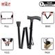 MCP Folding Walking Stick - Black - Wheelchairs & Walking Sticks