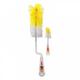 Farlin Bottle & Nipple Brushes - Pink & Yellow 1's - Baby Safety