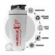 MuscleXP Classic XP Gym Shaker - White 750 ml - Gym Accessories