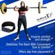 MuscleXP Weight Lifting Gym Belt - Blue (S) 1's - Workout Essentials
