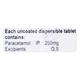 ADMOL DT 250 Tablet 10's - Fever-Ana