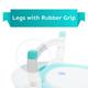 R for Rabbit Bubble Double Elite Baby Bath Tub - Green - Bathing Essentials