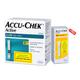 Accu-Chek Active Test Strip 100's + Free Accu-Chek Softclix Lancets 25's - Blood Glucose Monitors/Strips