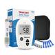 Sinocare Safe Accu Blood Sugar Monitor Test Kit (Test Strips 10's + Lancets 10's) 1's - Blood Glucose Monitors/Strips