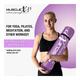 MuscleXP (10 mm) Thick NBR Material Yoga Mat - (Purple) 1's - Workout Essentials