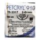 Dolphin Petcryl Polyglactin 910 Coated & Braided Suture (TS 2317) (90 cm) (2-0) - Violet - Sutures