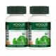 Vogue Wellness Brahmi Tablet (Pack of 2 x 60's) - Pure Herbs