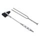 Sahyog Wellness Percussion Knee Hammer with 128 Hz Tuning Fork - Surgical Instruments