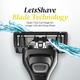 LetsShave Pro 6 Advanced Razor Blades - Men 12's - Razors & Cartridges