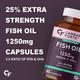 CF Omefish 1250 mg Fish Oil Softgel Capsule 90's - Omega Fish Oil Fatty Acids