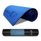 MuscleXP Yoga Mat with Cover Bag - Blue 1's - Workout Essentials
