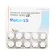 METIN 25 Tablet 10's - Hypertension-Bet