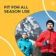 Boldfit Head Band - Purple 1's - Workout Essentials