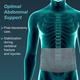 Tynor Oac Abdominal Belt - Grey (XL) (L 03) - Abdomen/Neck/Arm/Elbow Supports