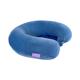 VIAGGI U Shape Cooling Gel Silicon Memory Foam Travel Neck Pillow - Blue - Pads And Pillows