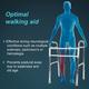 Tynor Walker Invalid's HD All Pods (UN) (L 34) - Silver - Wheelchairs & Walking Sticks