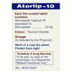 ATORLIT 10 Tablet 10's - High Cholesterol-Dys