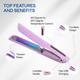 Winston Cordless Rechargeable Hair Straightener - Lavender - Straighteners