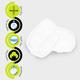 Pinq Polka Premium Cotton Feel Disposable Breast Pads (Ultra slim) 20's - Maternity Pads