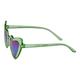Vision Express Kids 51188 Stylised Green Mirror Polycarbonate Sunglasses - Small 1's - Wearables Sunglasses
