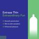 Bleu Natural Latex Condoms Combo (Ultra Thin 8's + Spiral 8's) - Plain/Flavoured Condoms
