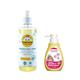 Tiffy & Toffee Non-Alcoholic Disinfectant Spray - Lemon 500 ml + Baby Laundry Detergent 200 ml - Baby Skin Care