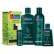 Dr Batra's Dandruff Cleansing Shampoo 100 ml + Anti-Dandruff Hair Serum 125 ml + Conditioner 200 ml + Hair Oil 200 ml + Herbal Hair Color Cream - Black - Hair Treatment