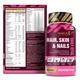 MuscleXP Daily Vital Hair, Skin & Nails Tablet 60's - Hair & Skin
