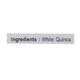 Nutriwish White Quinoa Seeds 500 gm - Nutritional Bars