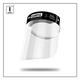 1Mile Protective Face Shield - Be Careful (200 Micron) 5's - Face Masks